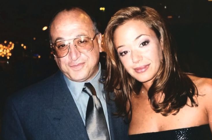 George Remini with Leah, ca. 2000
