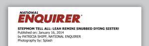 “Leah turned her back on Stephani”