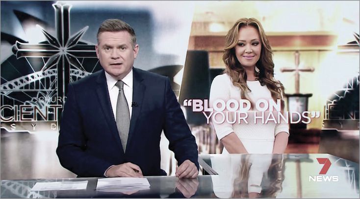 Channel 7 Australia reports on murder