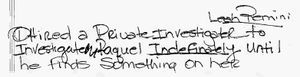 Leah Remini’s admission she set a private investigator onto Angelo’s wife