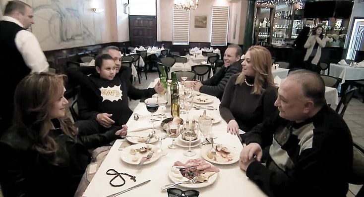 George Remini with Leah, husband Angelo Pagán and family