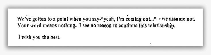 Leah Remini letter to her father George