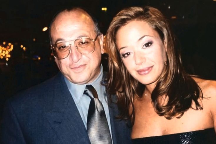 George Remini with Leah, ca. 2000