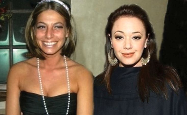 Stephani Remini with older sibling Leah