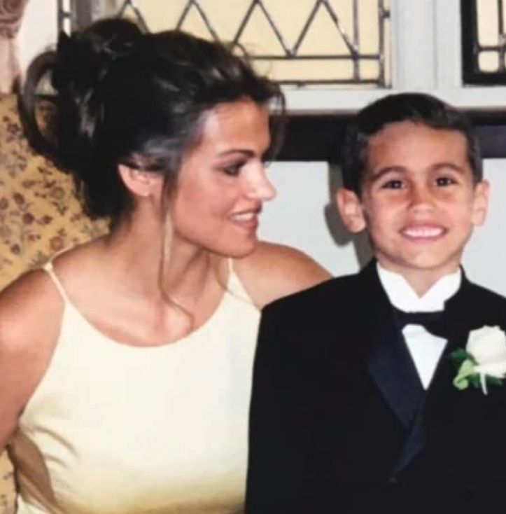 Raquel with Angelito